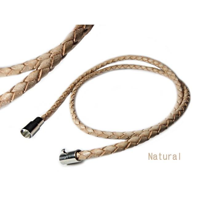 革紐 ネックレス 本革 3mm 40cm 45cm 50cm 55cm 60cm レザーチョーカー ネックレス マグネット |  | 05