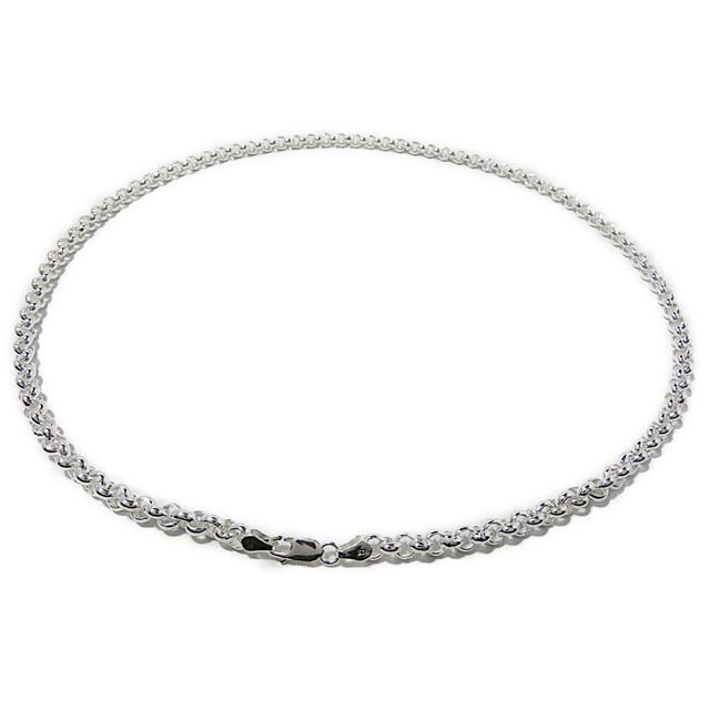 ロールチェーン シルバー925 ネックレス 5.5mm 45cm〜 シルバー