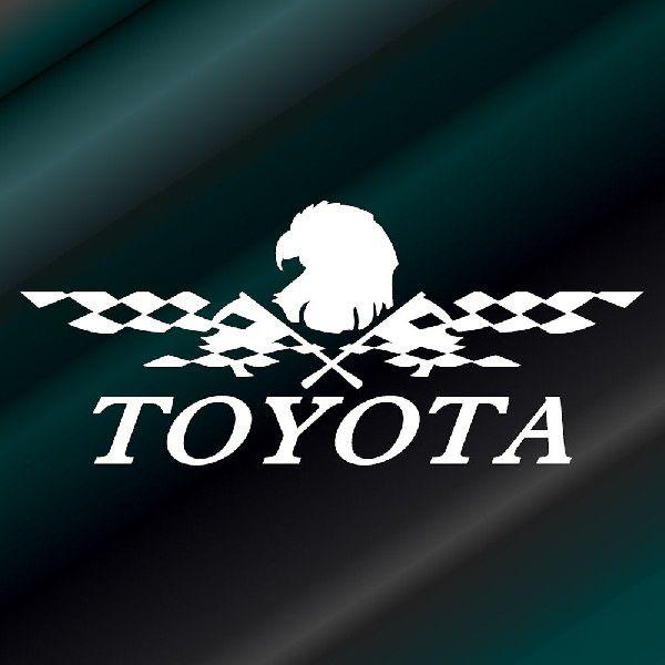 ステッカー かっこいい チェッカー フラッグ エンブレム Toyota トヨタ 車 レーサー インパクト C10 005 01 Emb 01 10 23 銀影工房 通販 Yahoo ショッピング