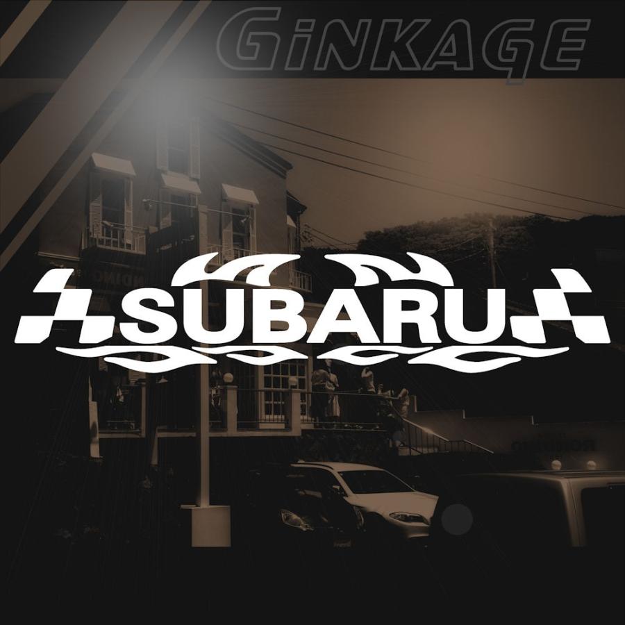 ステッカー 車 かっこいい レーシング スポーツ スバル Subaru メーカー ロゴ エンブレム カッティング ステッカー C10 027 005 06 28 銀影工房 通販 Yahoo ショッピング