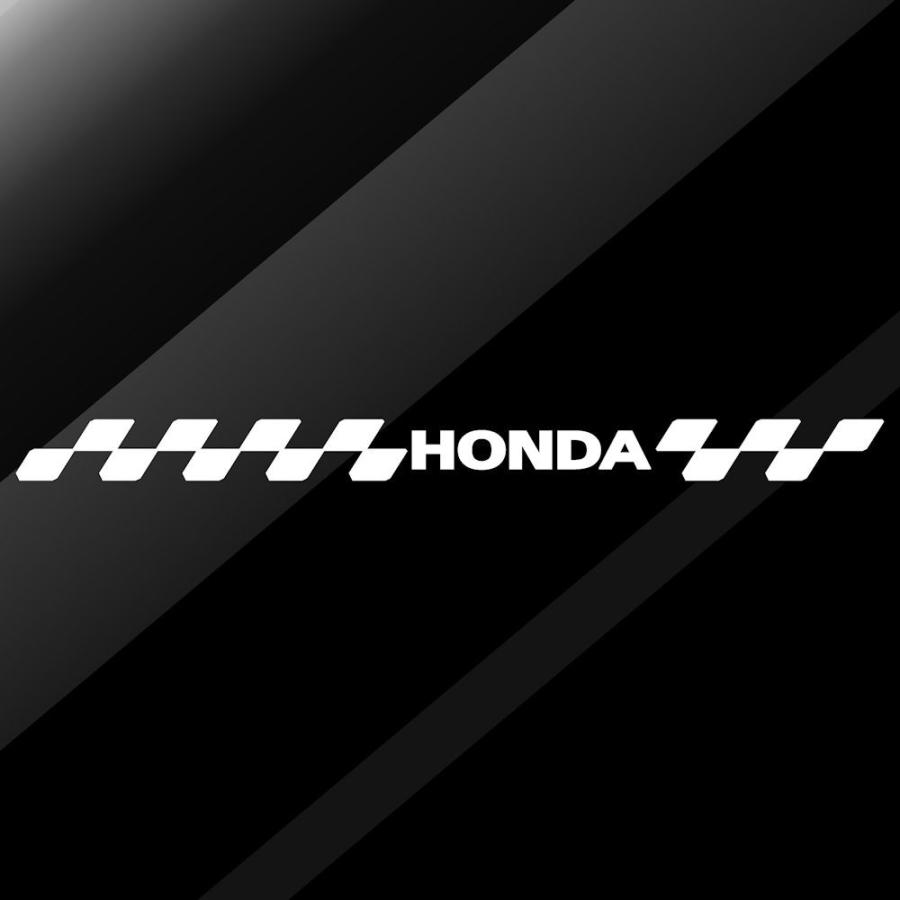 ステッカー HONDA ホンダ 車 かっこいい レーシング スポーツ エンブレム 右サイド用 ステッカー、デカール