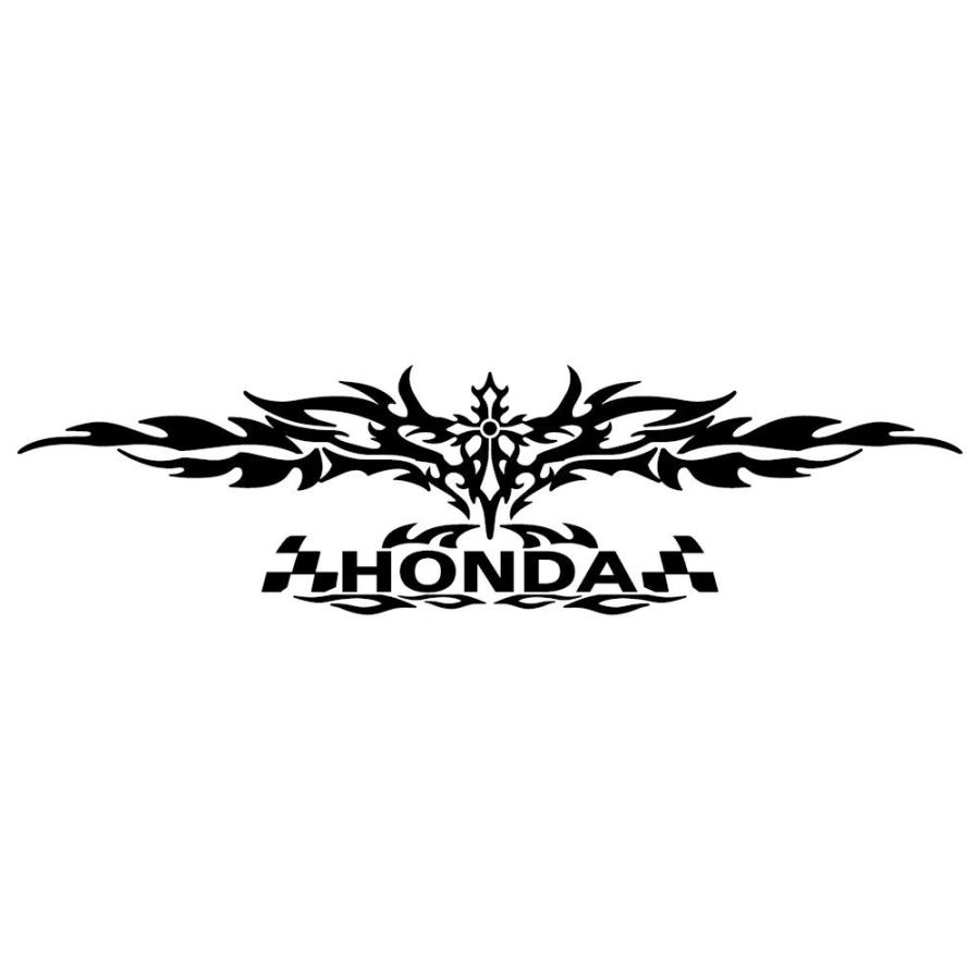 ステッカー 車 ホンダ Honda かっこいい十字架 トライバル メーカー エンブレム カッティング ステッカー C2 001 047 Emb 003 07 23 銀影工房 通販 Yahoo ショッピング