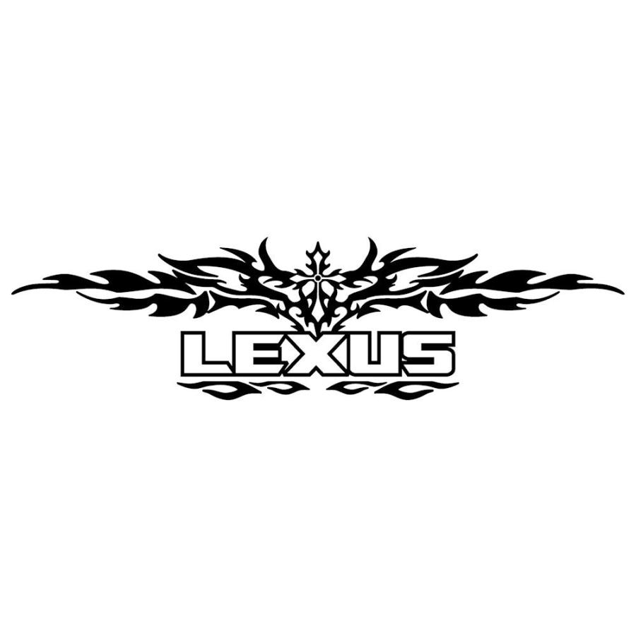 Lexus レクサス ステッカー 車 かっこいい 十字架 エンブレム リアガラス用 ステッカー C2 001 Emb 28 08 29 銀影工房 通販 Yahoo ショッピング