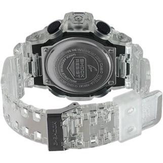 腕時計 メンズ Gショック 700型 クォーツ ケース幅55mm ポリウレタンベルト クリア/ブラック色 G-SHOCK 111QGA700SKE7A｜ginlux-don｜02