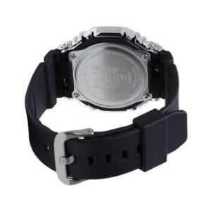 スマートウォッチ メンズ Gショック 2100型 ソーラー ケース幅45mm 薄型 ポリウレタンベルト シルバー/ライトブルー色 G-SHOCK 111QGBM2100A1A2_1