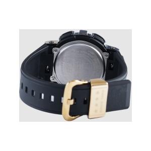 腕時計 メンズ Gショック 110型 クォーツ ケース幅50mm ポリウレタンベルト ブラック/ゴールド色 G-SHOCK 111QGM114GEM1A9｜ginlux-don｜02