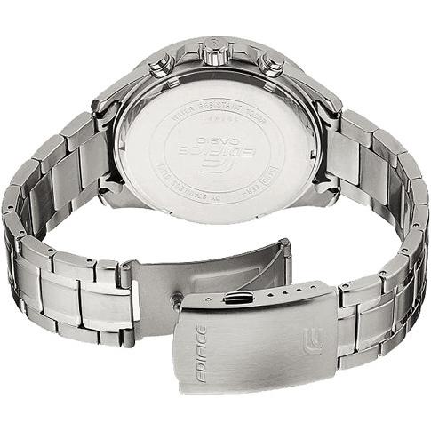腕時計 メンズ カシオ クォーツ ケース幅45mm エディフィス ステンレスベルト シルバー/ブラック×ゴールド色 CASIO 113QERA600D1A9｜ginlux-don｜02