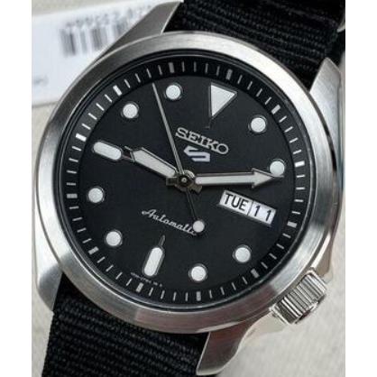 SEIKO sports 5 自動巻き 黒文字盤 時計 Sports Style 腕時計 メンズ セイコー5スポーツ オートマチック ケース