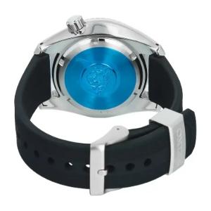 腕時計 メンズ セイコー オートマチック ケース幅45mm プロスペックス ダイバーズ 日本製 ポリウレタンベルト シルバー/ピンク色 SEIKO 1219PB541J1の画像