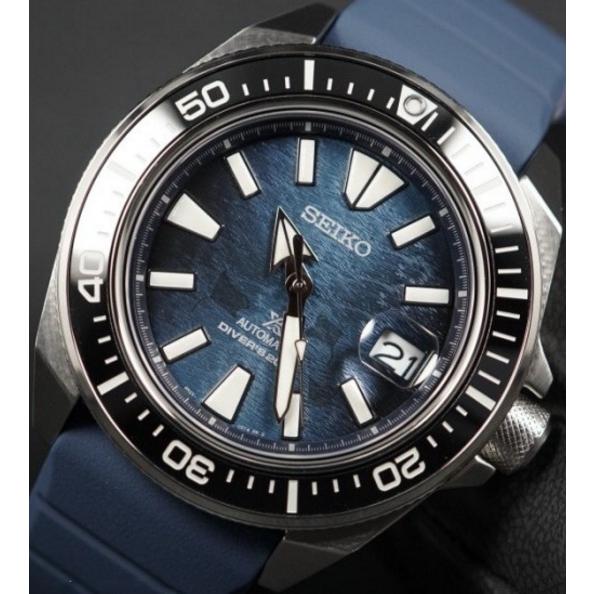 腕時計 メンズ セイコー オートマチック ケース幅45mm プロスペックス ダイバーズ ポリウレタンベルト シルバー/ネイビー色 SEIKO 1219RPF79K1 