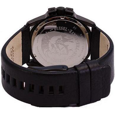 腕時計 メンズ ディーゼル クォーツ ケース幅45mm マスターチーフ 革ベルト ブラック/ブラック/ブラック色 DIESEL 15QDZ1657｜ginlux-don｜02