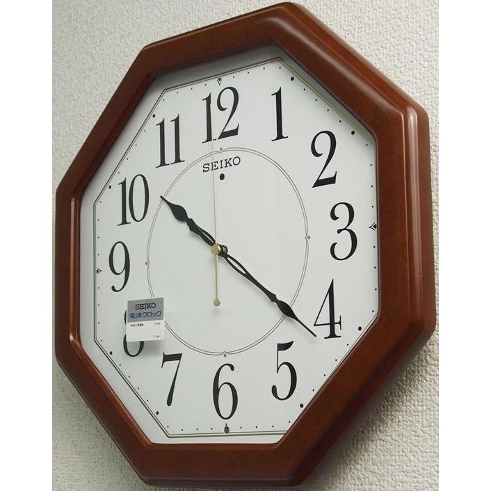セイコー　木枠　掛置兼用　電波時計　掛時計 PH201B 置き時計 セイコー 木枠 掛置兼用 電波時計 掛時計 PH201B 置き時計 セイコー 木
