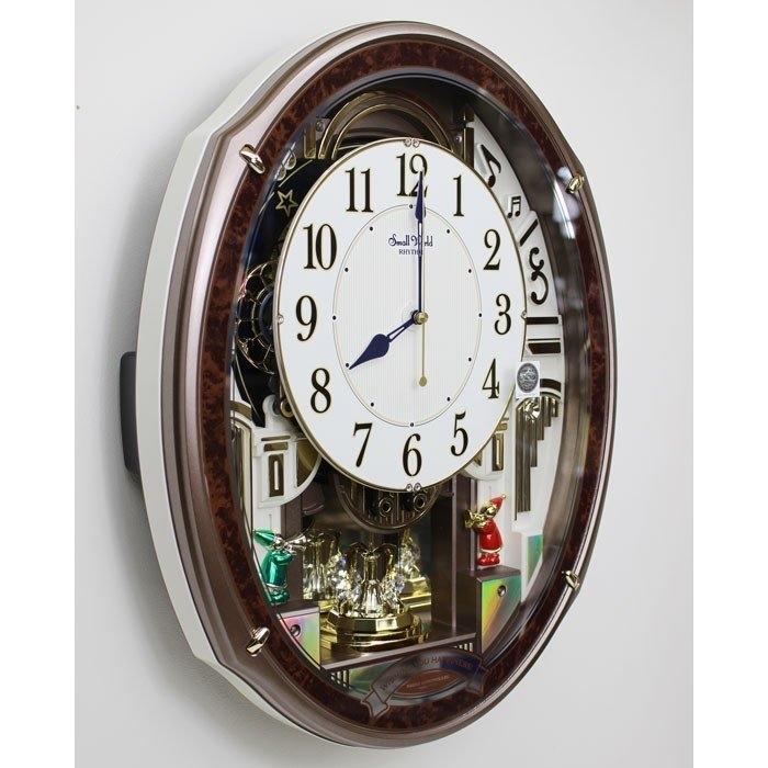 スモールワールド 掛時計 499×389×108mm プラスチック 定刻に曲が