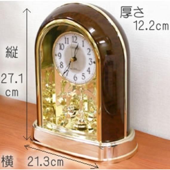 CITIZEN（シチズン）回転飾り付置時計 サルーン 4SG724 – 記念品工房