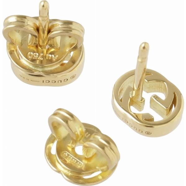 ダブルG ピアス レディース グッチ トップ幅0.6cm サークル ダブルG ピアス レディース グッチ トップ幅0.6cm サークル