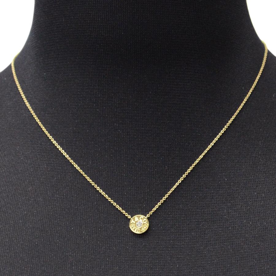 【早い者勝ち】 ペンダント レディース ティファニー（Tiffany & Co.） 1837サークルダイヤモンド 18金ゴールド チェーン41cm 321833285981　／　当店再検品済 【VQL1701673323】(60007円)