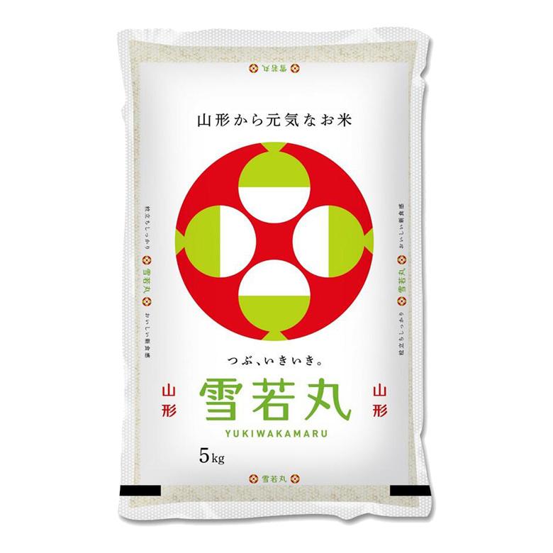 山形県産 単一米　雪若丸5kg2袋 はえぬき5kg2袋 合計20kg 雪若丸 5kg 山形県産 令和7年 送料無料 一宮精米 米 お米 単一原料米
