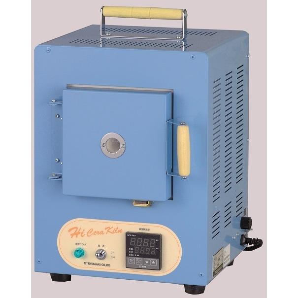 小型電気炉(半自動)　NHK-120BS-IK過昇防止機能付(一体型)　生体溶解性ファイバー