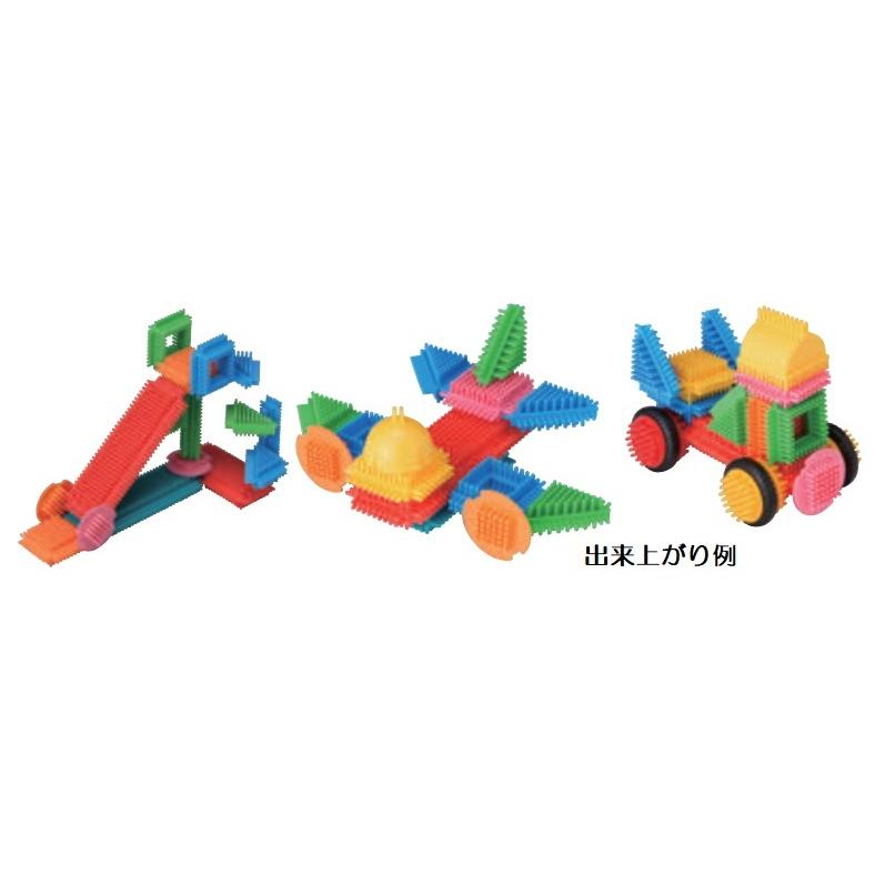 ペタペタブロック(コンテナケース入) L MA-50261 400ピース : アート