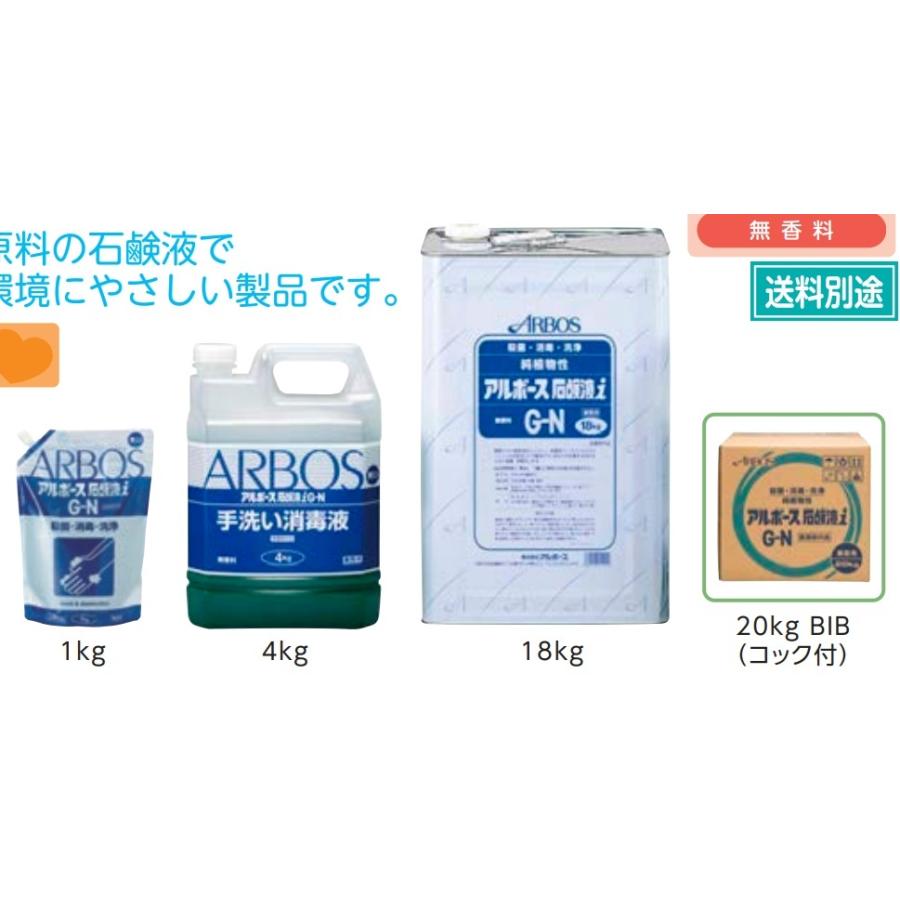 日本メーカー新品 アルボース 石鹸液ｉ Ｇ−Ｎ １ｋｇ １個