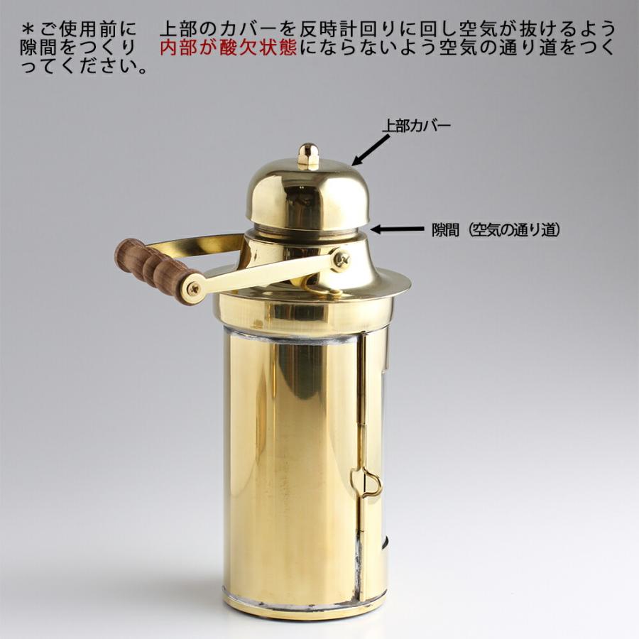 真鍮製船舶燈 CS ビナクル コンパス真鍮製マリンランタン オイル