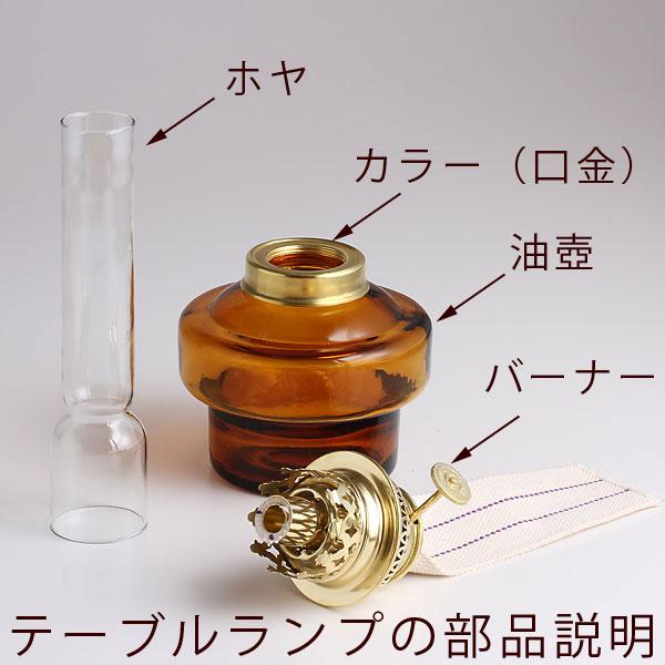 ガラス油壺HN1 クリア- オイルランプ自作部品 CPS600 : こだわり雑貨の