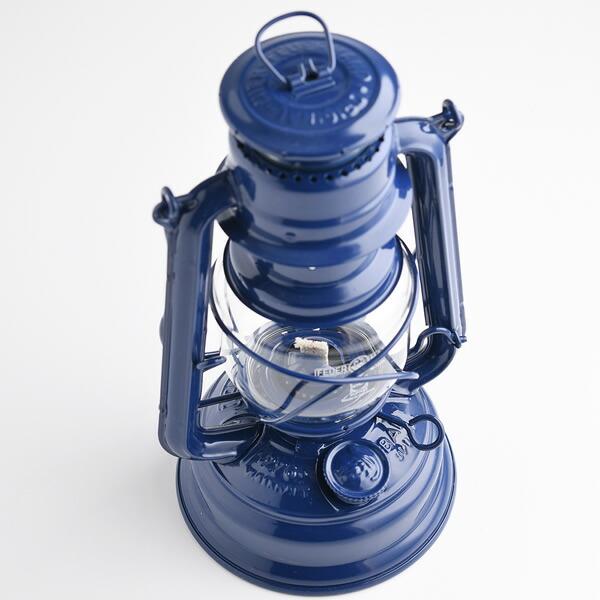 フュアーハンドハリケーンランタン FeuerHand Lantern 276 オイルランプ  (コバルトブルー・青)(ドイツ製ハリケーンランタン)(EEL751BL)