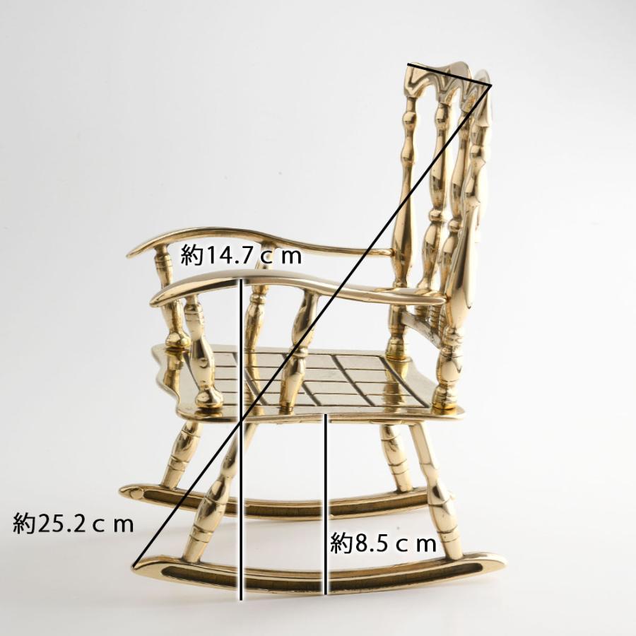 金属製ミニチュアチェア 椅子 1/5スケール 15インチ(38CM)人形 ドール