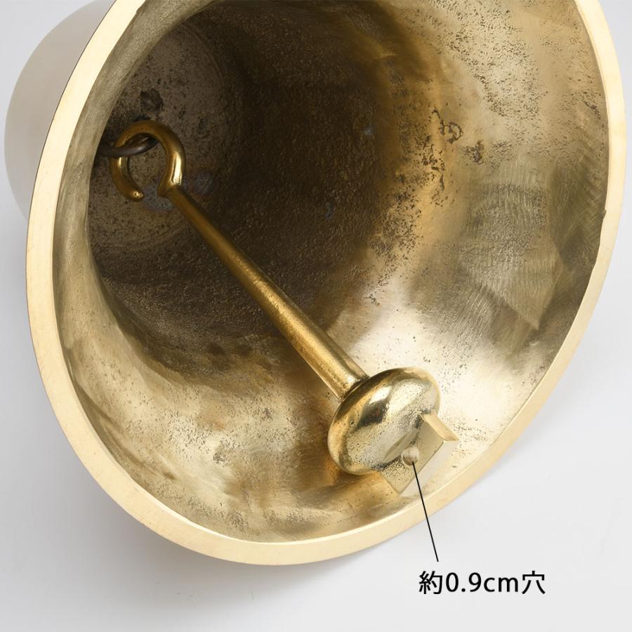 大型 真鍮ベル 金色 真鍮磨仕上 呼び鈴 教会鐘 号鐘 BELL CAMPANA
