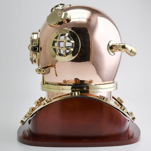 ROLEX　真鍮 潜水士ヘルメット オブジェ ROLEX真鍮 潜水士ヘルメット オブジェ