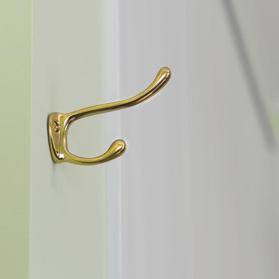 真鍮コートフック 掛け 小型フック 石膏ボード対応バスルームフック