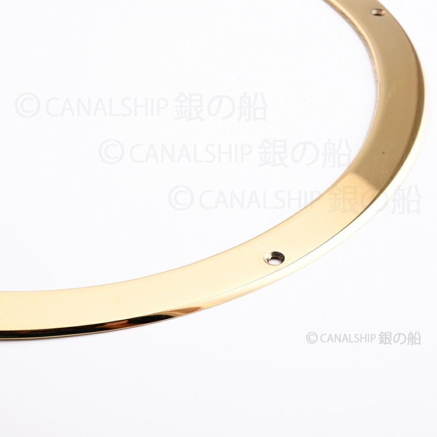 真鍮丸窓フレーム 円窓枠 金色 ゴールド マリンインテリア 船舶