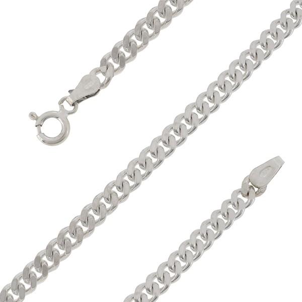 シルバーチェーン 925 ネックレスチェーンのみ 喜平 キヘイ 42cm 幅約