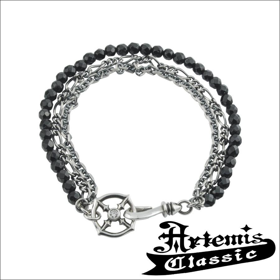 アルテミスクラシック ブレスレット メンズ ブラックスピネル 黒 3連 ブランド シルバー おしゃれ Artemis Classic Ac Acb0102 新宿銀の蔵 年中無休 一部即日発送 通販 Yahoo ショッピング