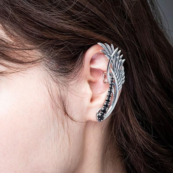 有名人芸能人 アルテミスクラシック 彼氏 男性 プレゼント 芸能人 ピアス アルテミスクラシック ピアス Classic Artemis おしゃれ 片耳 シルバー イヤークライマー ガブリエル ブランド メンズ メンズアクセサリー