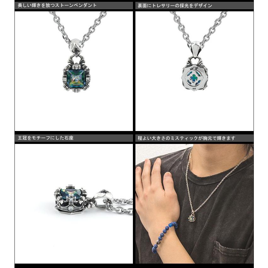 Artemis Classic ネックレス ラディアントクラウン シルバー925 Artemis Classic（アルテミスクラシック） ペンダントトップ メンズ