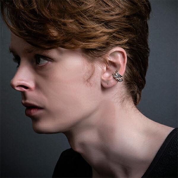 通販 1p イヤーカフ 薔薇 アルテミスキングス ピアス 芸能人 彼氏 男性 イヤーカフ アルテミスキングス 片耳用 シルバーイヤーカフ レディース メンズ ローズ バラ ピアス ノンホール イヤーカフス メンズアクセサリー