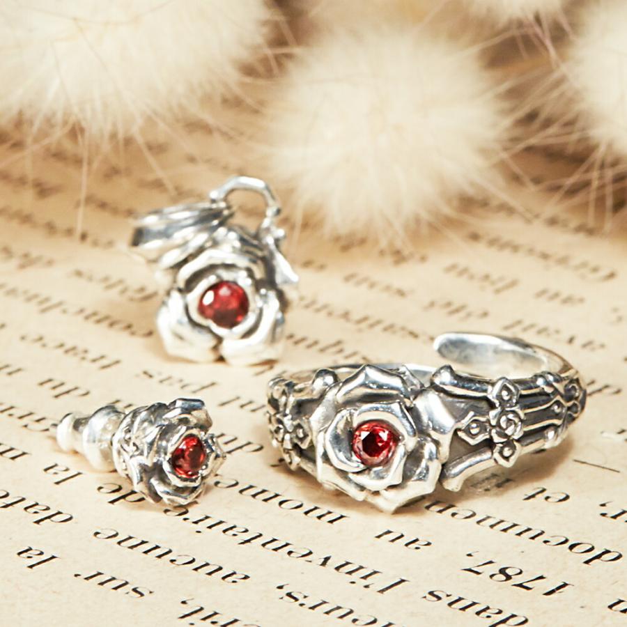 新品未開封　QuinRose ハートの国のアリス アルテミスキングス リング 映画「V. MARIA」衣装協力商品】黒薔薇リング AKR0066 Black rose ring