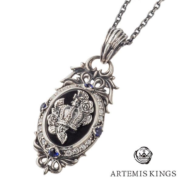 ARTEMIS KINGS（アルテミスキングス） 黒薔薇 ペンダント トップ