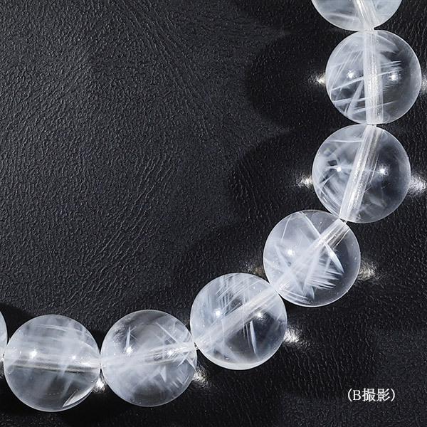 エンジェルラダー クォーツ ブラジル産 ブレスレット 10.5mm 18.5cm