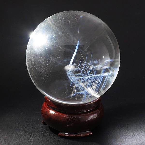 エンジェルラダークォーツ 丸玉 ブルー 約58mm 天然石 パワーストーン