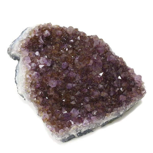 ブラジル産 アメジスト 原石 クラスター ルチルクォーツ イン 約1050g