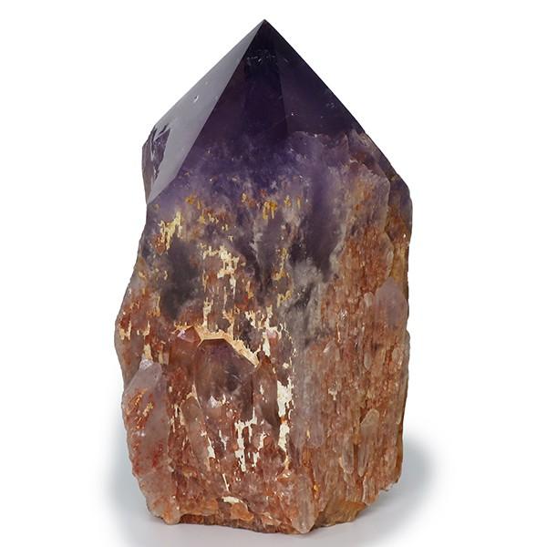 アメジスト ポイント 原石 虹入り 大 約2712g 天然石 パワーストーン