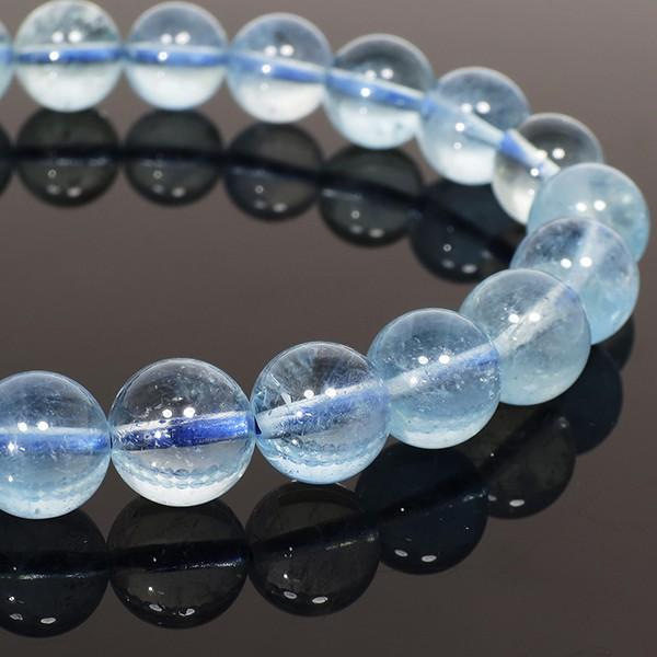 ディープアクアマリンブレスレット9.7 ディープアクアマリンブレスレット9.7