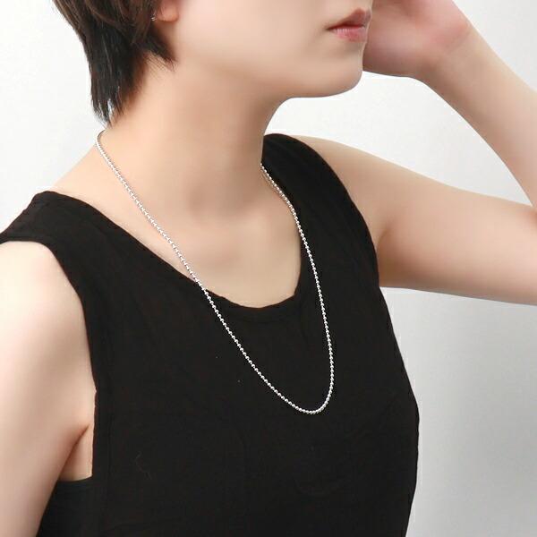 シルバー チェーンネックレス 約60cm ネックレス メンズ シルバー925 ロールチェーン 60cm4.5mm