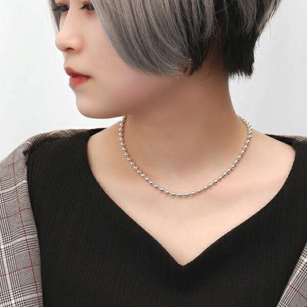 SILVER ボールチェーン 16インチ（40cm） ＆ 30インチ（75cm