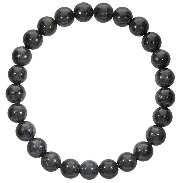 黒翡翠 ブレスレット 8mm 18.5cm〜19.5cm L〜LL サイズ 誕生石 5月