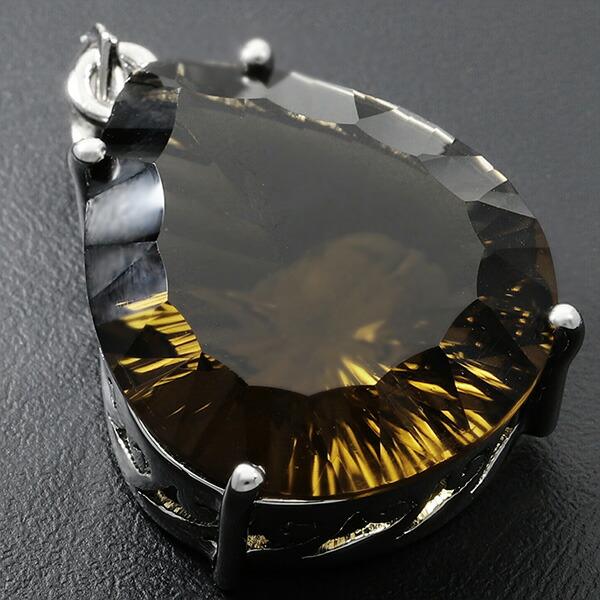 ビアクォーツ ウィスキークォーツ シルバー ペンダントトップ