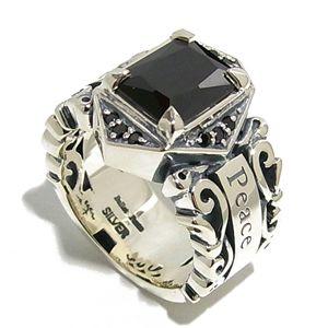 年末のプロモーション大特価 オシャレ リング シルバー シルバー925 シルバーリング メンズリング シルバー925 指輪 ブランド 9 23号 アラベスク ブラックジルコニア メンズ メンズアクセサリー Www Reinnec Cl