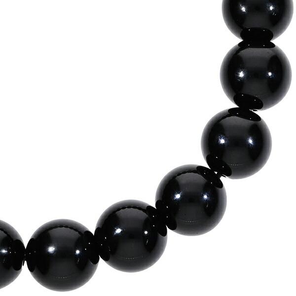 黒水晶 ブレスレット モリオン 12mm 18.5cm 誕生石 4月 天然石